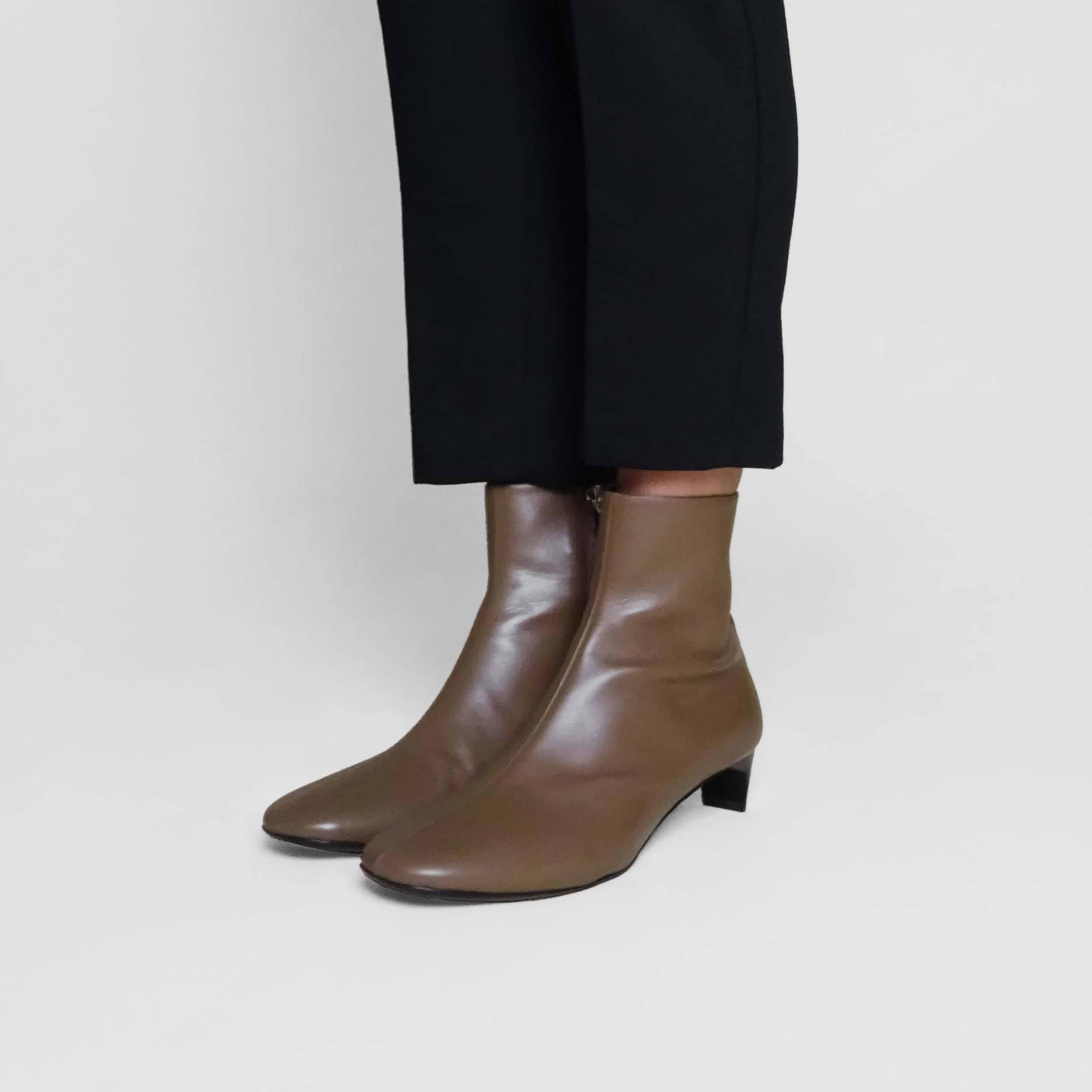 Pierre Hardy BOTTINES CLAUDE, cuir de veau camel, vue 4