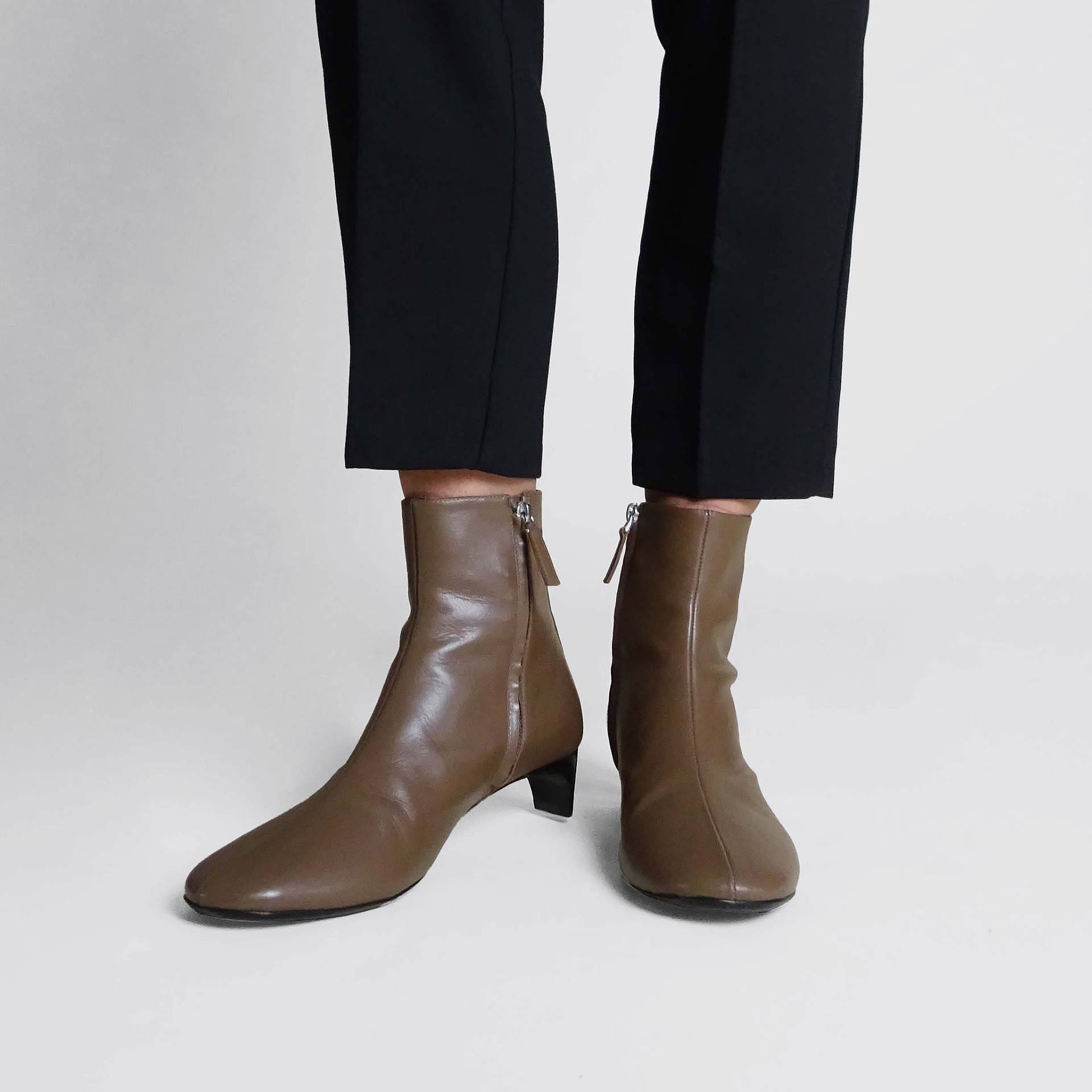 Pierre Hardy BOTTINES CLAUDE, cuir de veau camel, vue 3