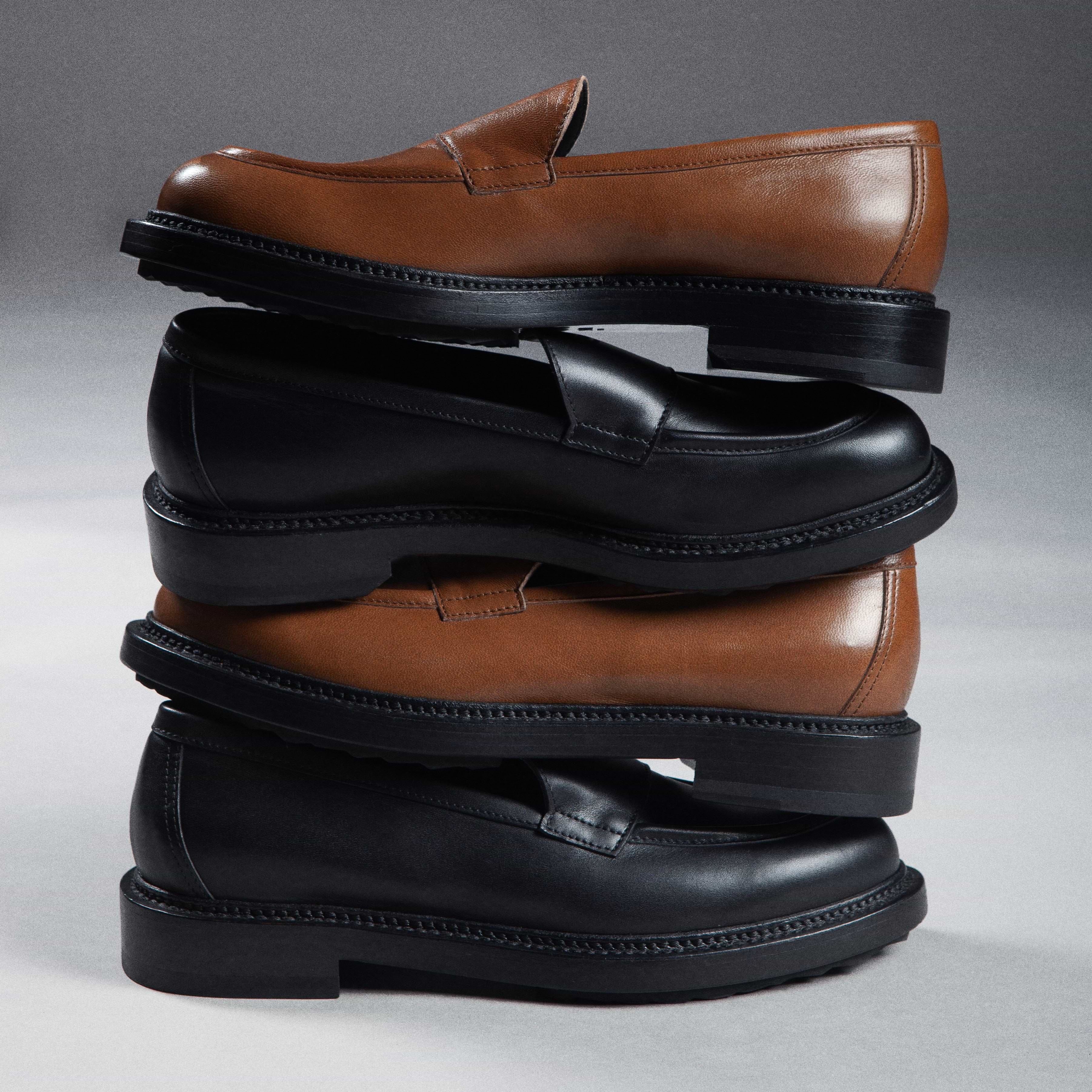 Pierre Hardy MOCASSIN JOHN, cuir de veau cognac, vue 10