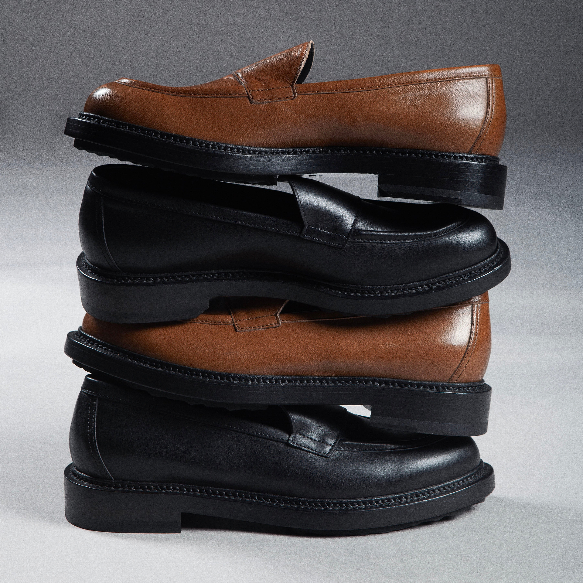 Pierre Hardy MOCASSIN JOHN, cuir de veau cognac, vue 10