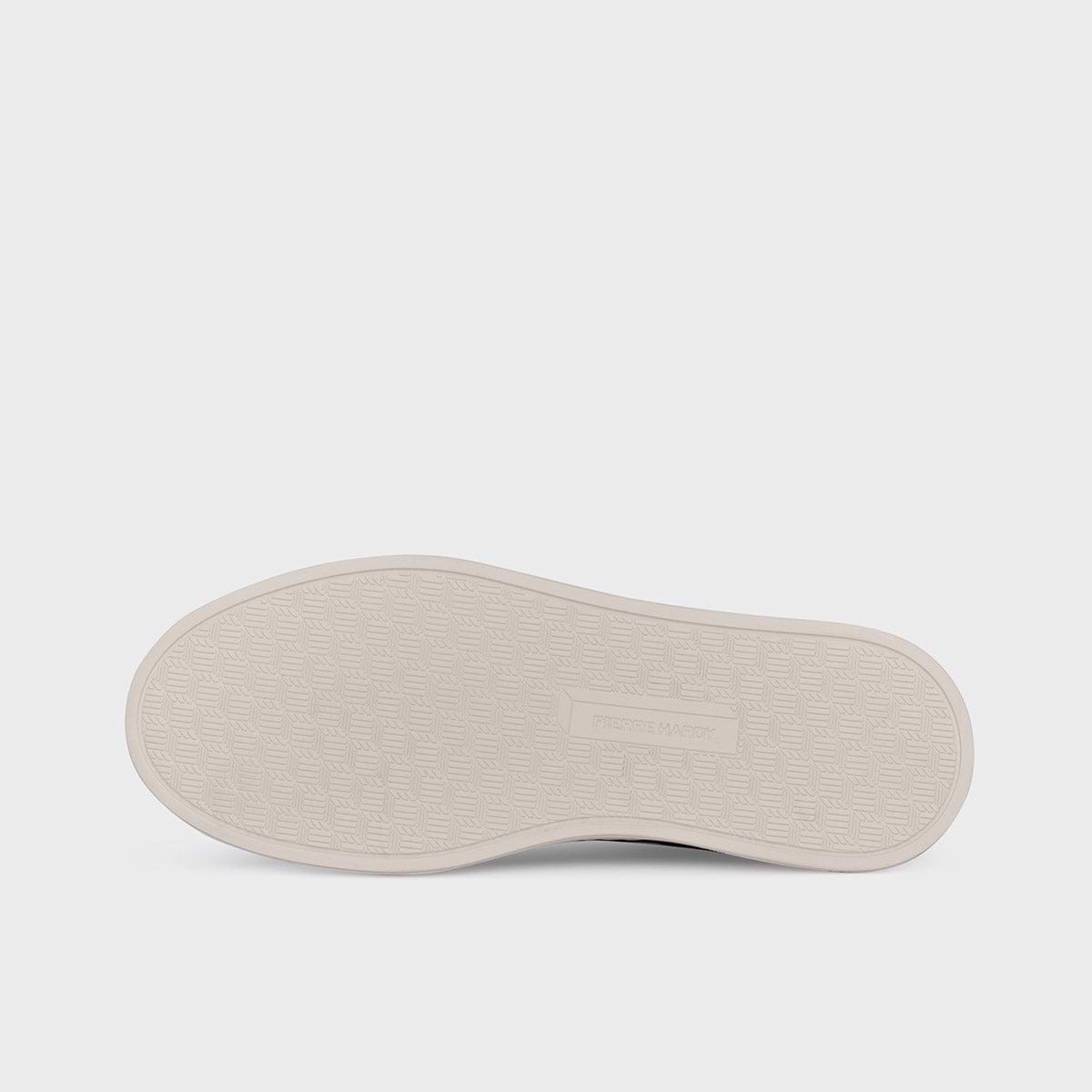 Pierre Hardy BASKETS SLIDER, cuir de veau blanc et noir, vue 6