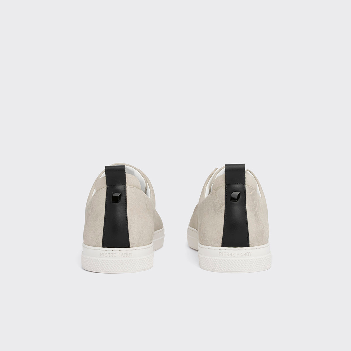 Pierre Hardy BASKETS SLIDER, cuir de veau greige, vue 5