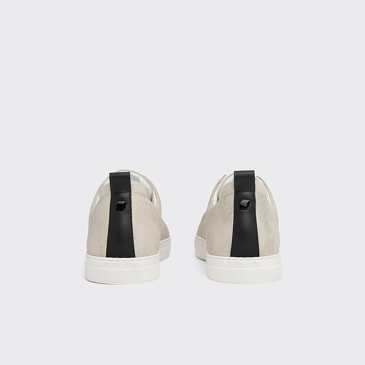 Pierre Hardy BASKETS SLIDER, cuir de veau greige, vue 5