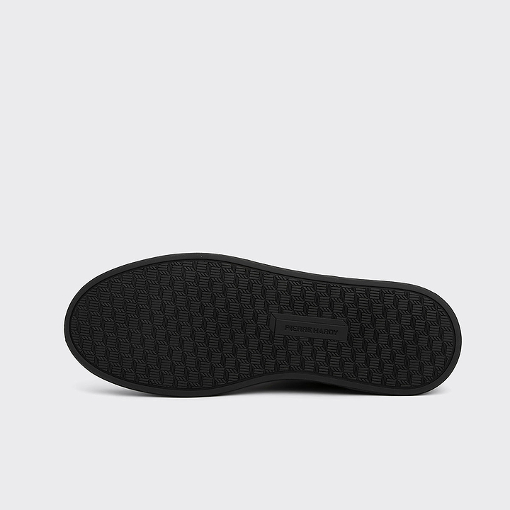 Pierre Hardy BASKETS SLIDER, cuir de veau et velours noir, vue 4