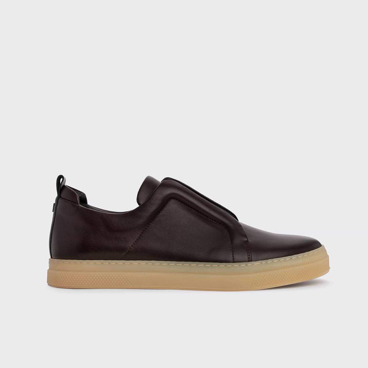 Pierre Hardy BASKETS SLIDER, cuir de veau bordeaux