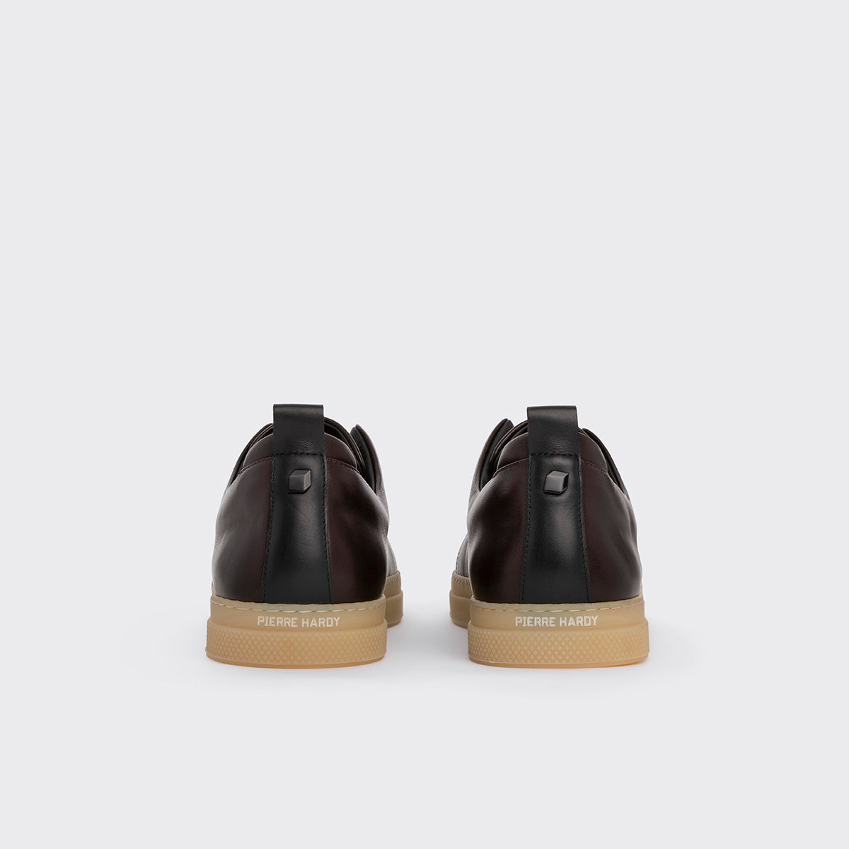 Pierre Hardy BASKETS SLIDER, cuir de veau bordeaux, vue 9