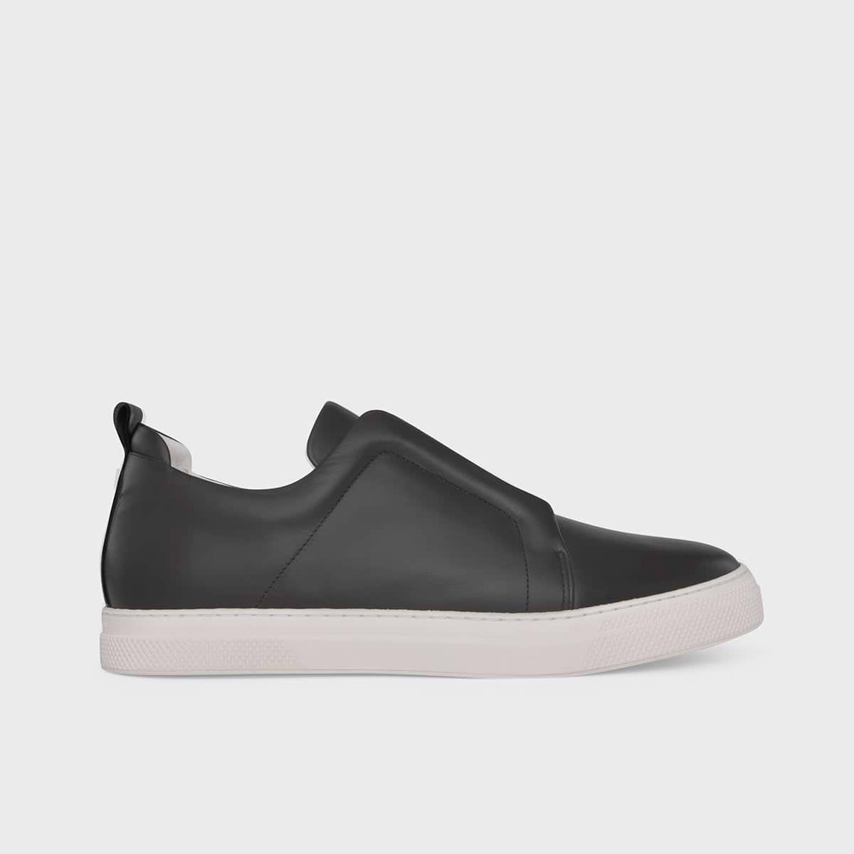 Pierre Hardy BASKETS SLIDER, cuir de veau noir