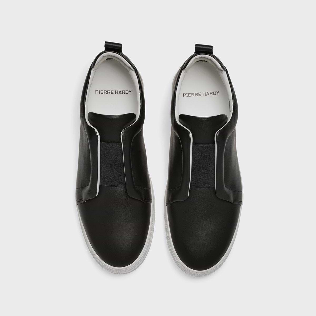 Pierre Hardy BASKETS SLIDER, cuir de veau noir, vue 3