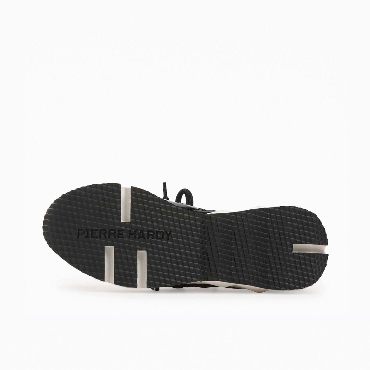 Pierre Hardy BASKETS TREK COMET, néoprène noir avec empiècements en cuir de veau noir, vue 5