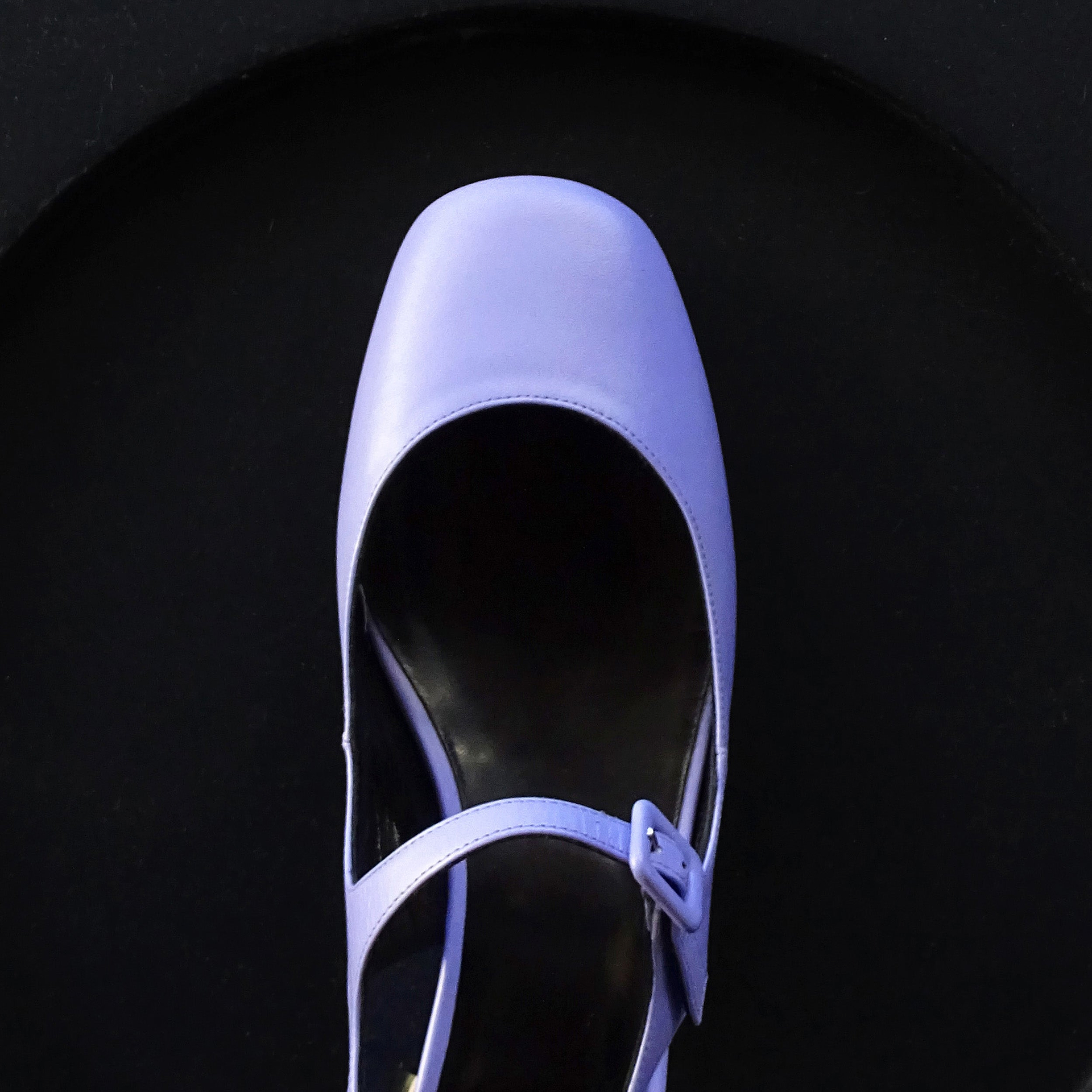 Pierre Hardy MARIANNE BIBA, lilac kidskin, vue 6