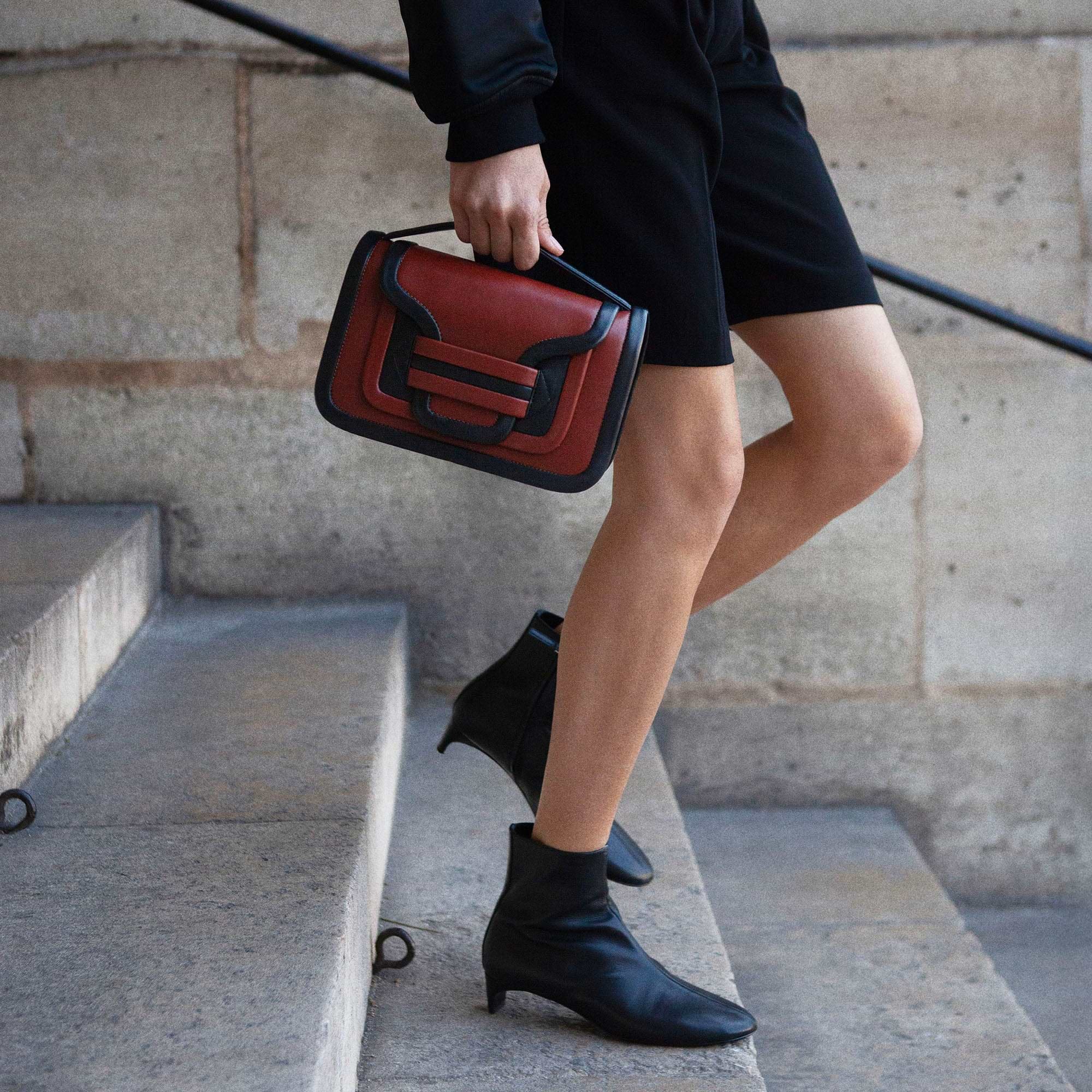 Pierre Hardy BOTTINES CLAUDE, cuir de veau noir, vue 4