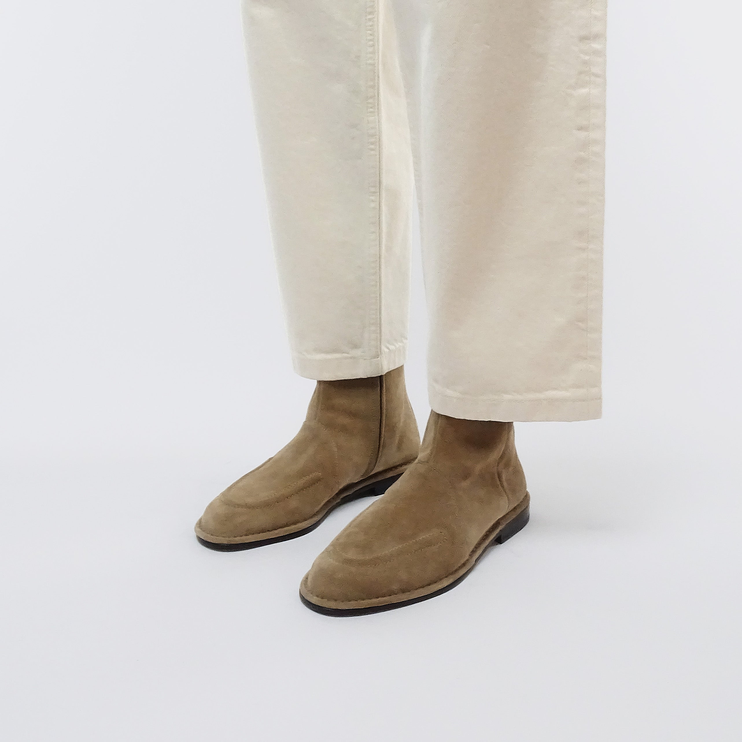 Pierre Hardy BOTTINES NOTO, veau velours sable, vue 3