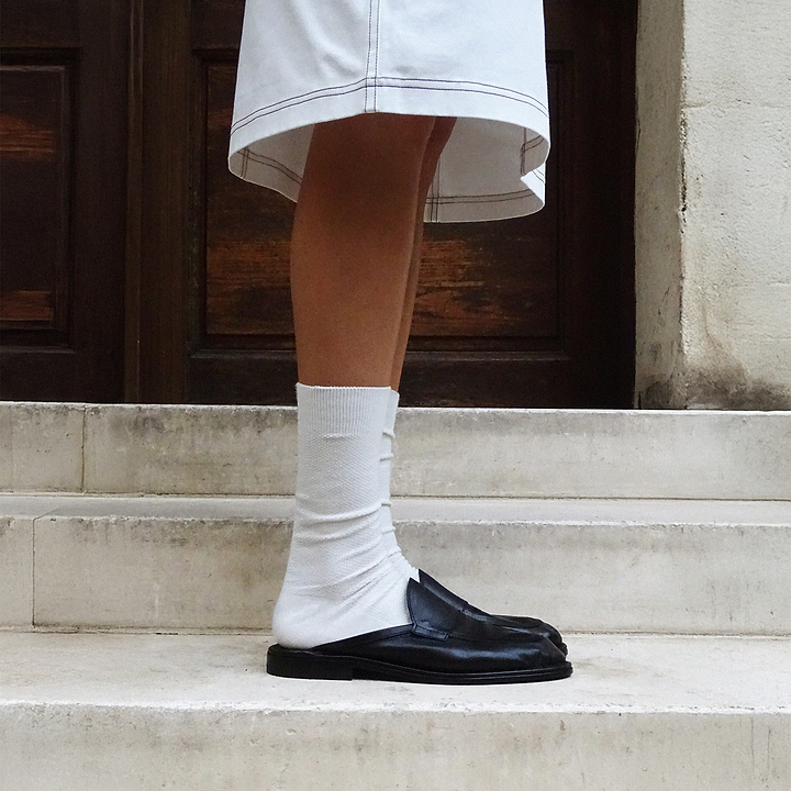 Pierre Hardy MULE NOTO, cuir de kangourou noir, vue 4