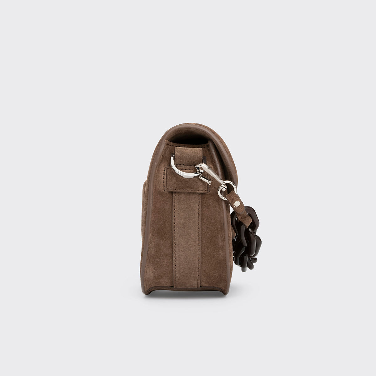 Pierre Hardy SAC MINI ALPHAVILLE, cuir de veau velours marron clair, vue 3