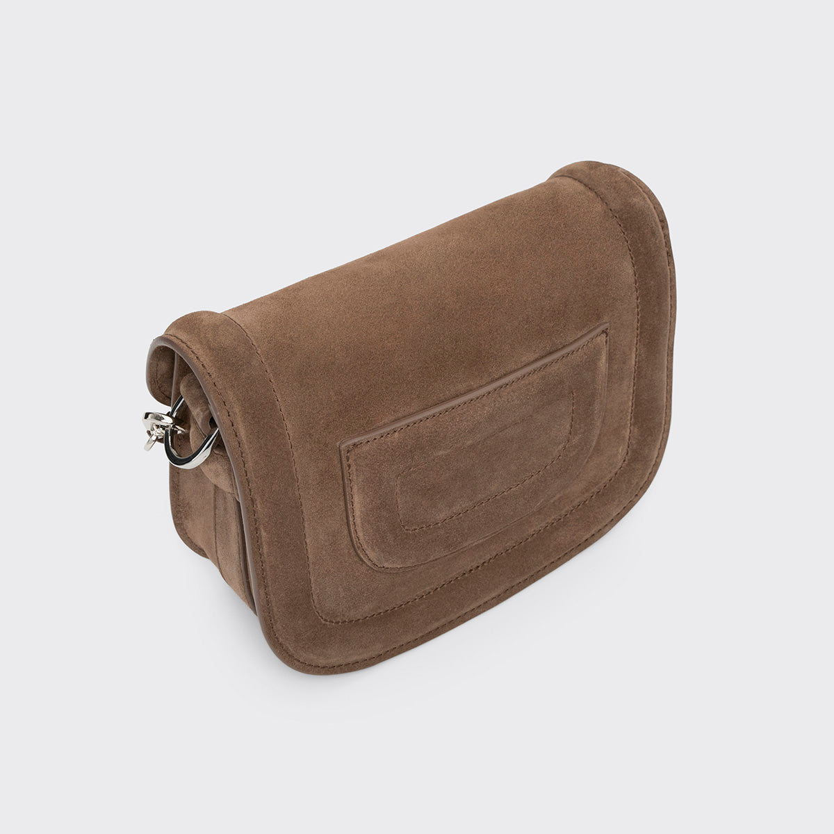 Pierre Hardy SAC MINI ALPHAVILLE, cuir de veau velours marron clair, vue 4