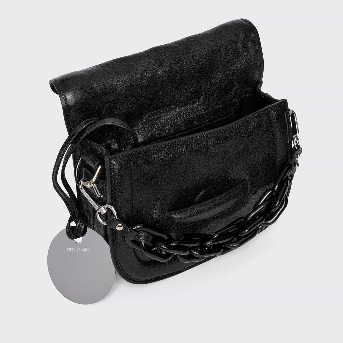 Pierre Hardy SAC MINI ALPHAVILLE, cuir de chèvre grainé noir, vue 2