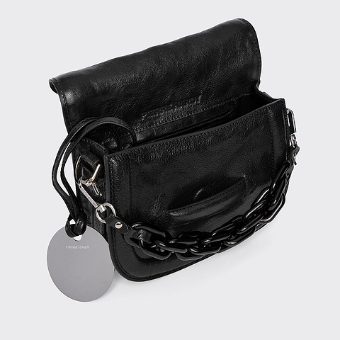 Pierre Hardy SAC MINI ALPHAVILLE, cuir de chèvre grainé noir, vue 2