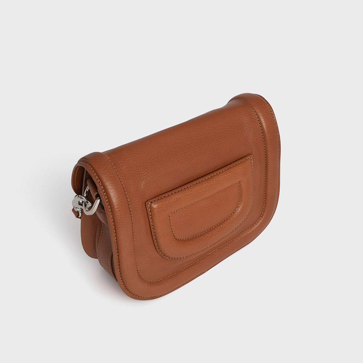 Pierre Hardy SAC MINI ALPHAVILLE, cuir de chèvre grainé camel, vue 6