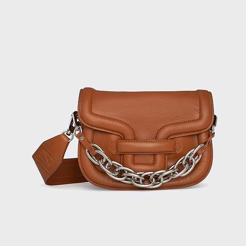Pierre Hardy SAC MINI ALPHAVILLE, cuir de chèvre grainé camel