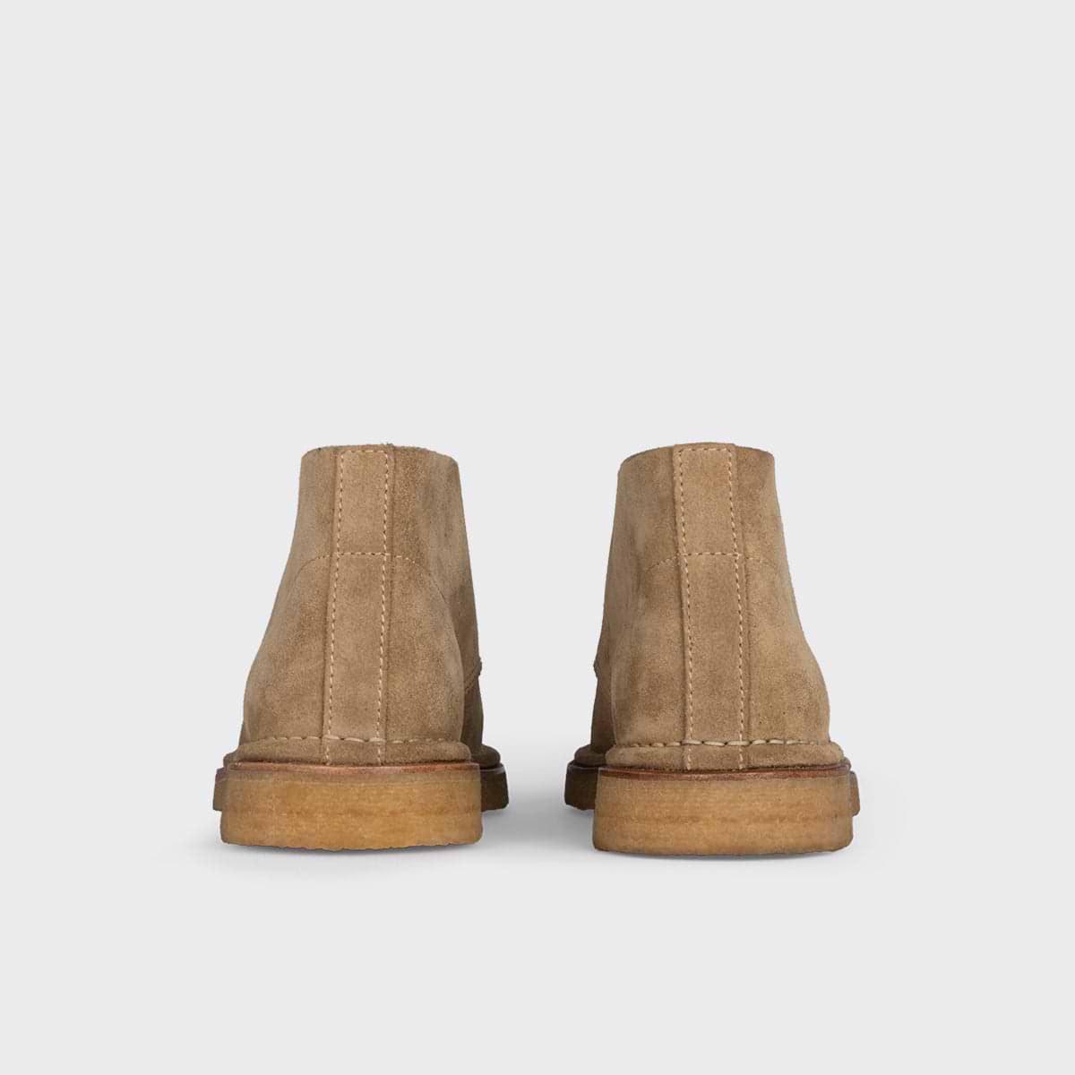 Pierre Hardy DESERT BOOTS ANTOINE, cuir de veau velours sable, vue 6