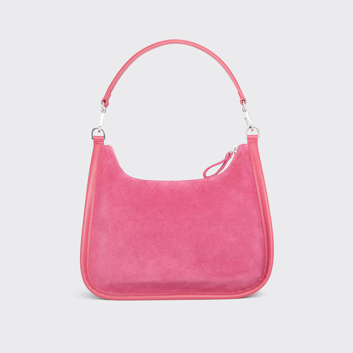 Pierre Hardy SAC ALPHA DAY, cuir de veau velours et cuir de veau rose, vue 7