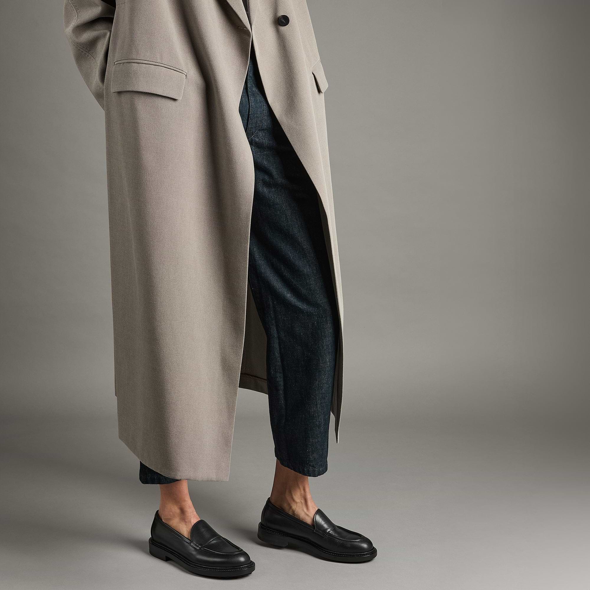 Pierre Hardy MOCASSIN JOHN, cuir de veau noir, vue 4