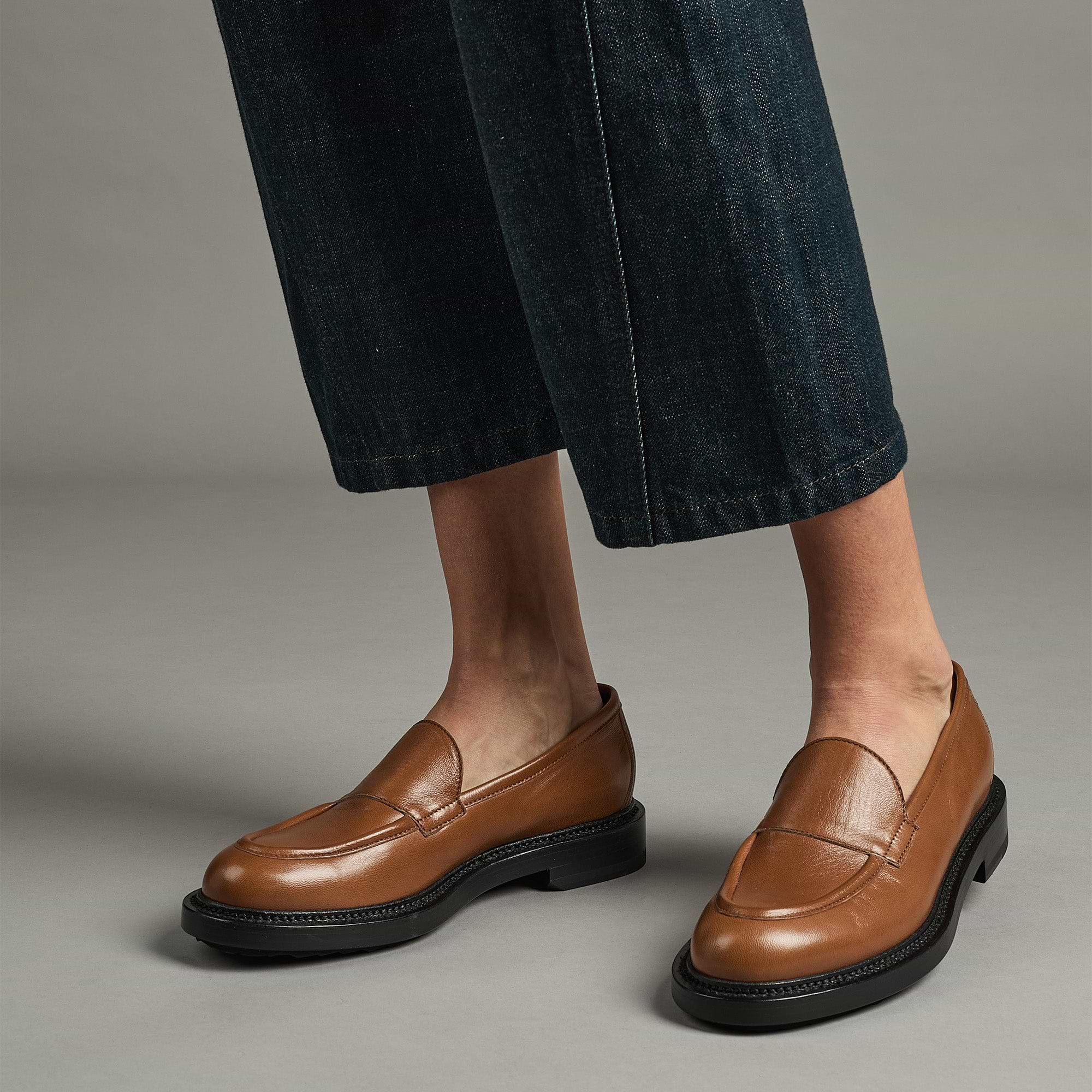 Pierre Hardy MOCASSIN JOHN, cuir de veau cognac, vue 4