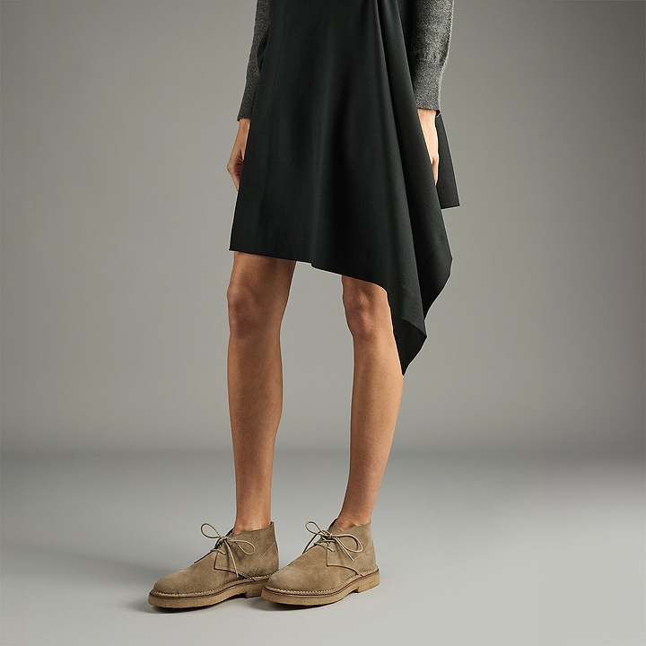 Pierre Hardy DESERT BOOTS ANTOINE, cuir de veau velours sable, vue 4