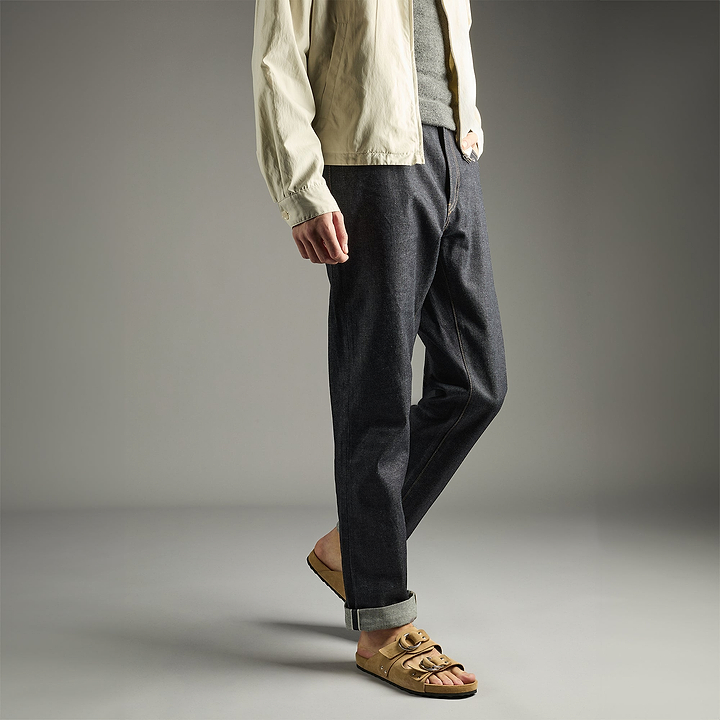 Pierre Hardy MULE PLATE BEACH RIDER, veau velours sable, vue 4