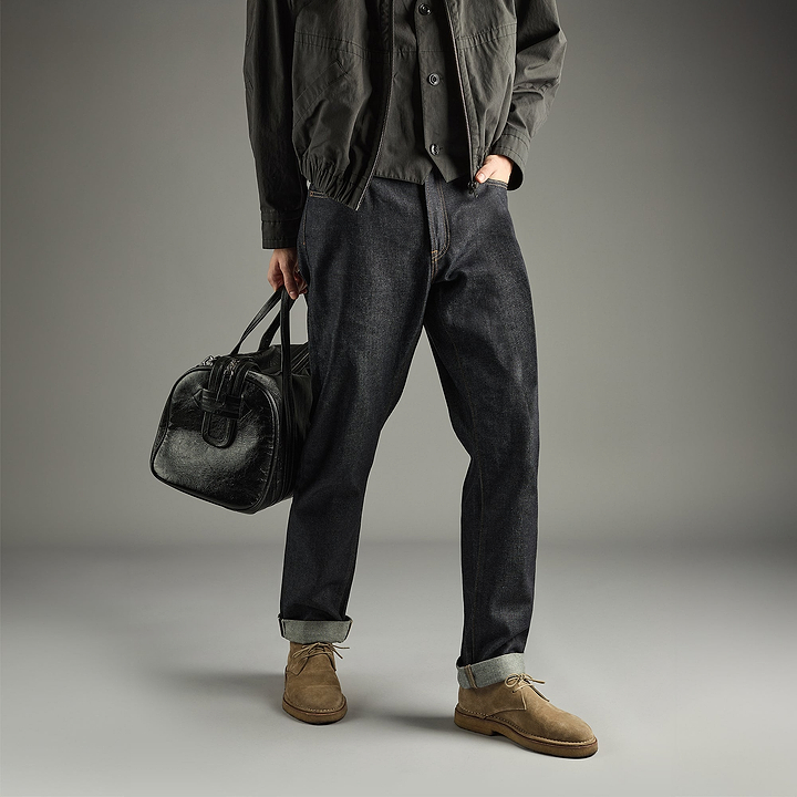 Pierre Hardy DESERT BOOTS ANTOINE, cuir de veau velours sable, vue 4