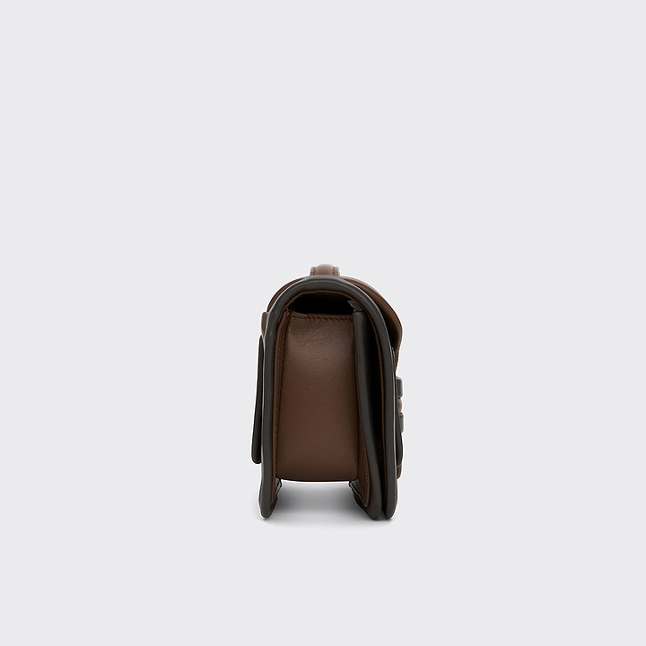 Pierre Hardy SAC À MAIN ALPHA, cuir de veau gris & camel, vue 6