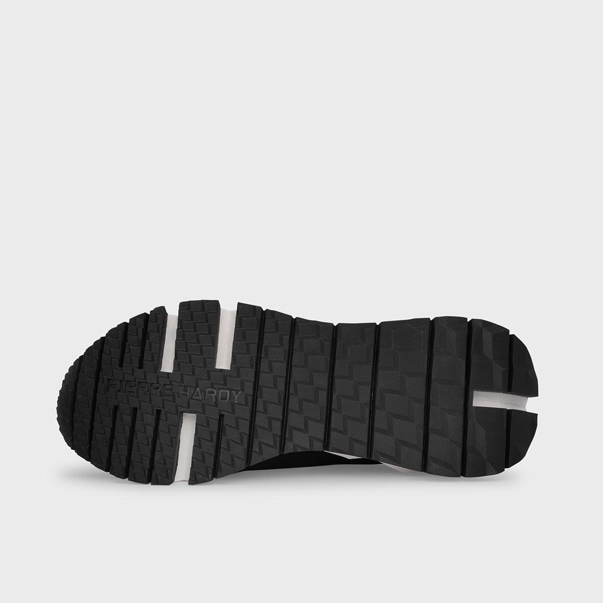 Pierre Hardy BASKETS STREET LIFE, cuir de veau noir, vue 5