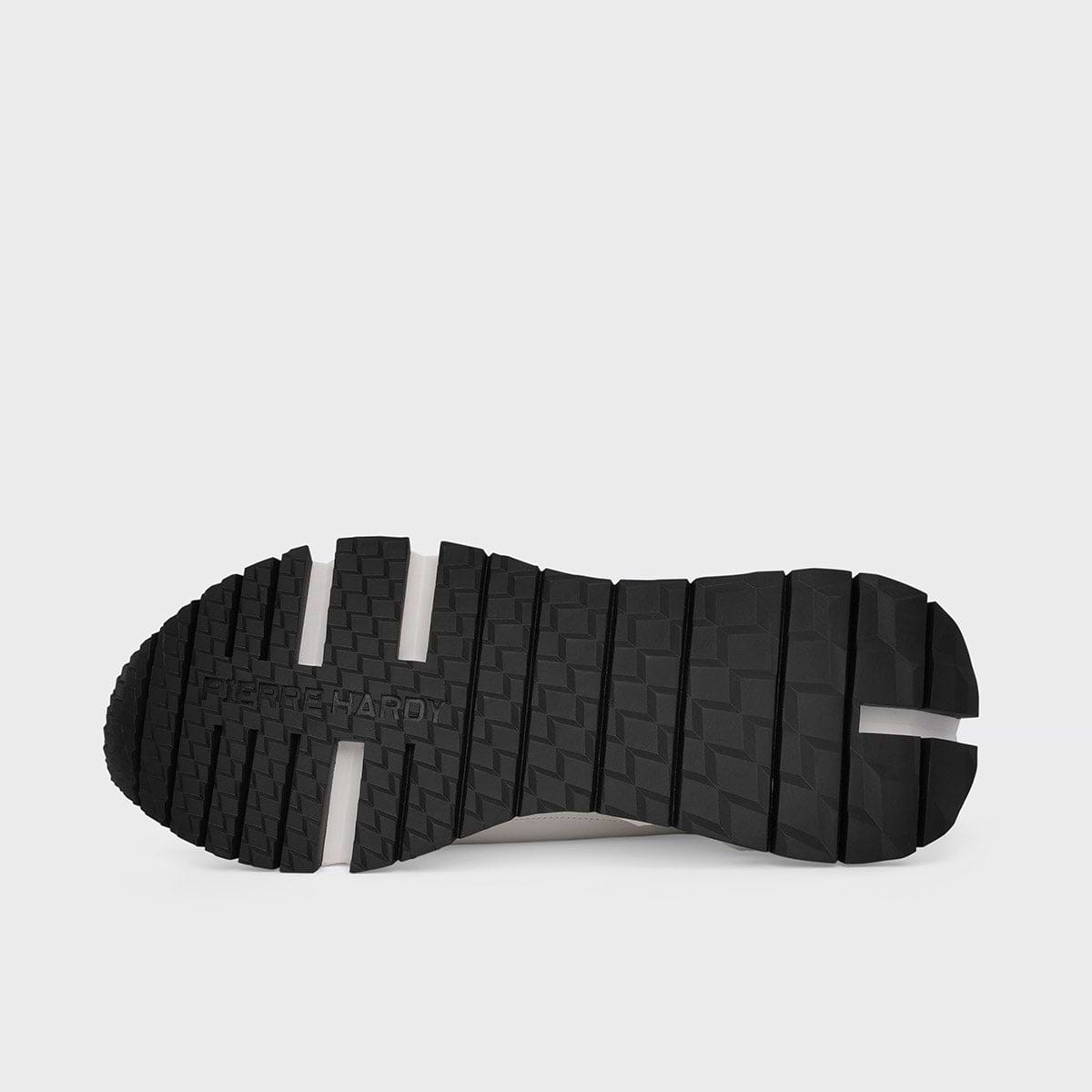 Pierre Hardy BASKETS STREET LIFE, cuir de veau blanc, vue 5