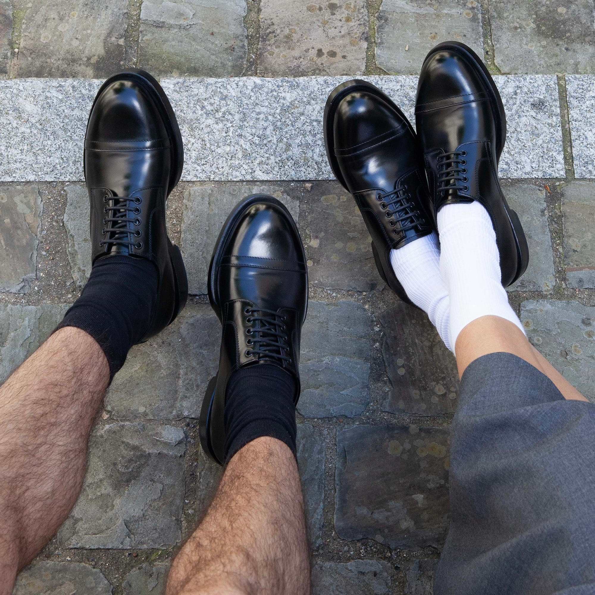 Pierre Hardy DERBY RALPH, cuir de veau verni noir, vue 10