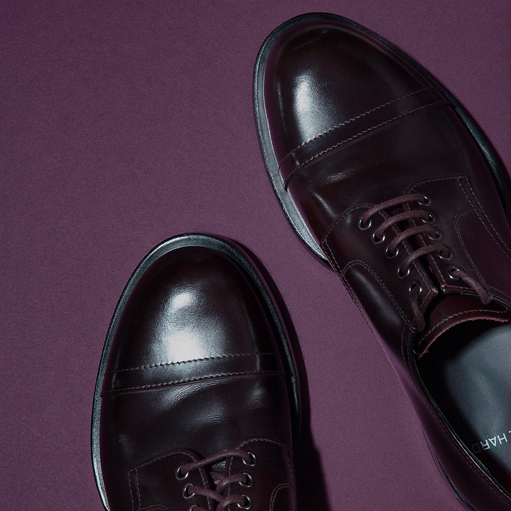 Pierre Hardy DERBY RALPH, cuir de veau bordeaux, vue 10