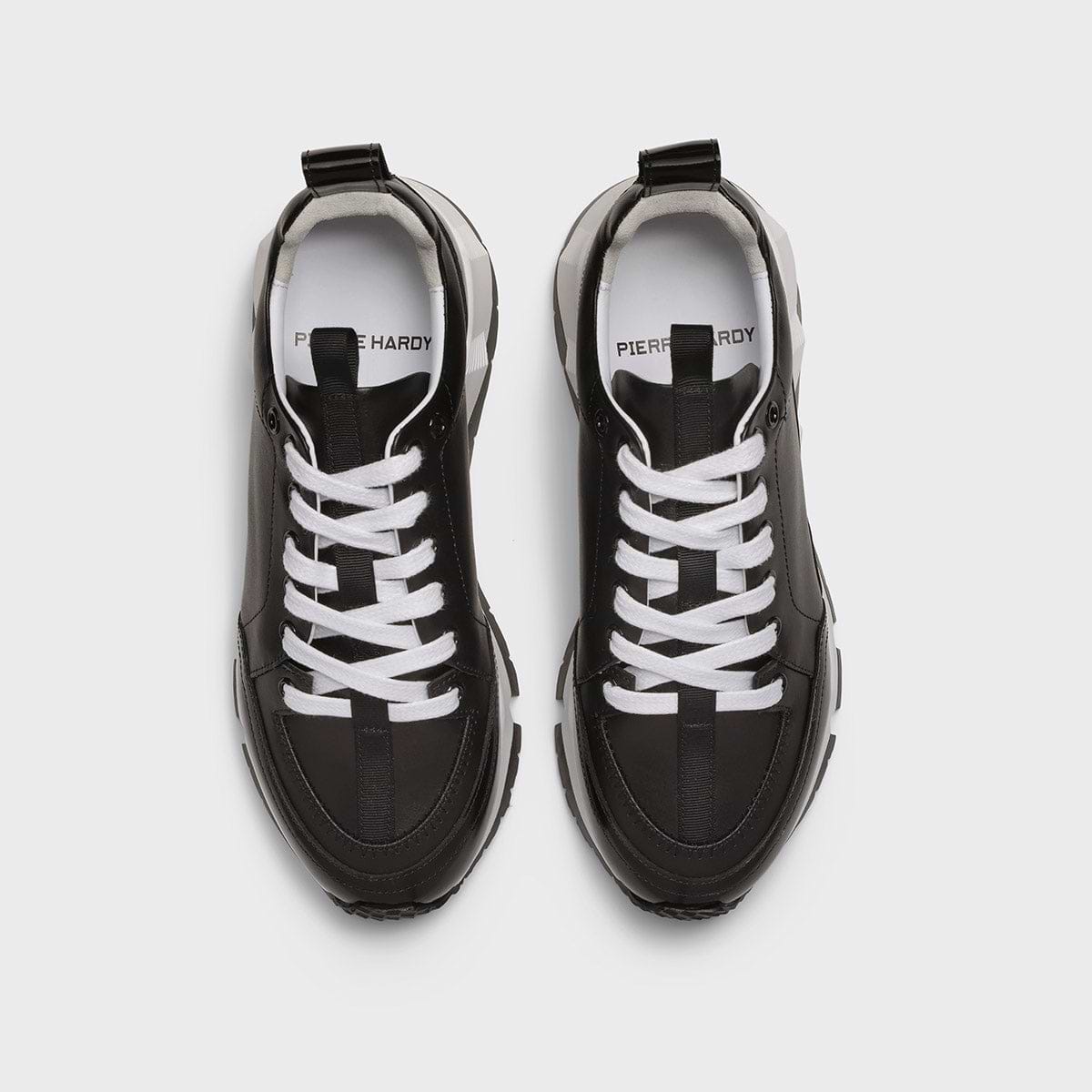 Pierre Hardy BASKETS STREET LIFE, cuir de veau noir, vue 5