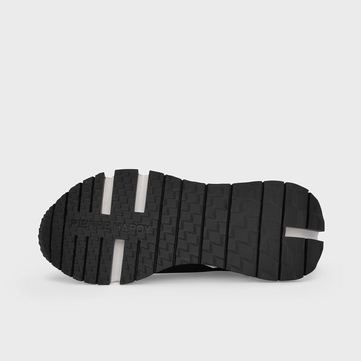 Pierre Hardy BASKETS STREET LIFE, cuir de veau noir, vue 6