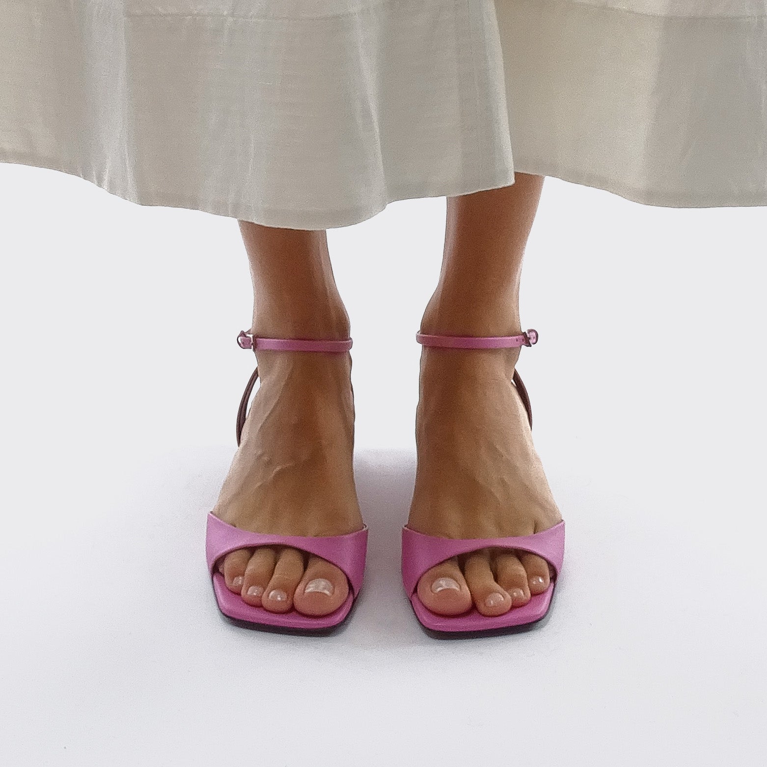 Pierre Hardy STELLA SANDAL, pink kidskin, vue 5