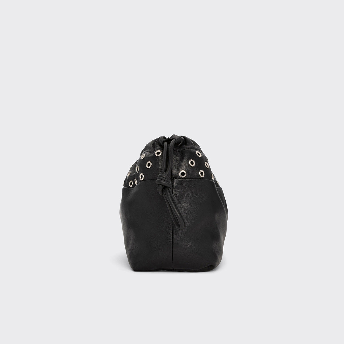 Pierre Hardy POCHETTE TWIN À ŒILLETS, cuir d'agneau noir, vue 6