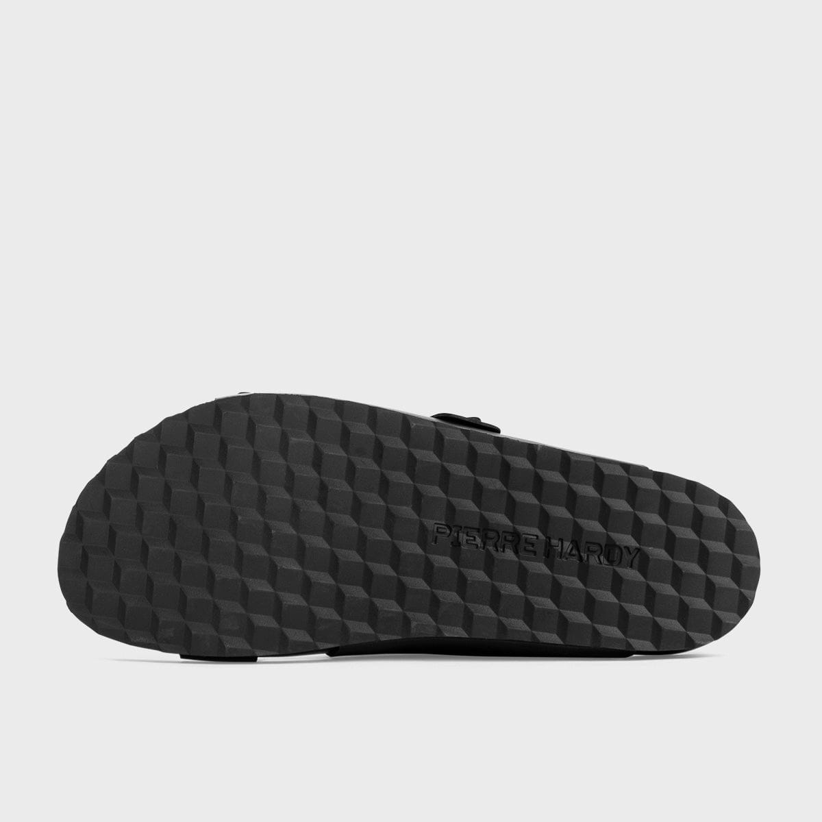 Pierre Hardy MULE PLATE BEACH RIDER, cuir de veau noir, vue 9
