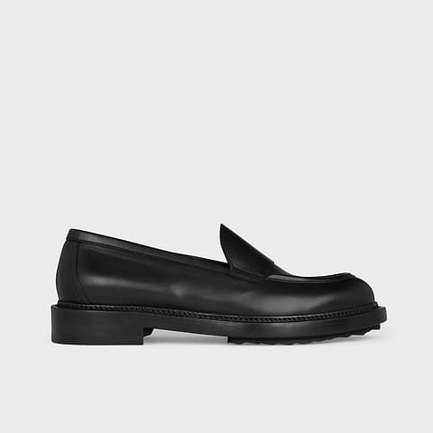 Pierre Hardy MOCASSIN JOHN, cuir de veau noir