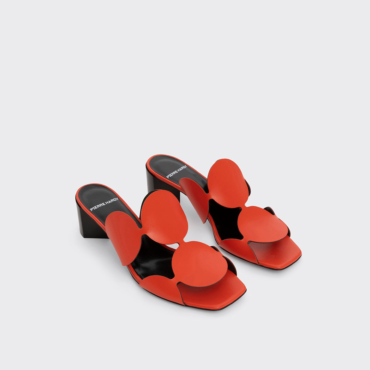 Pierre Hardy BULLES HEELED MULE, sun kidskin, vue 6