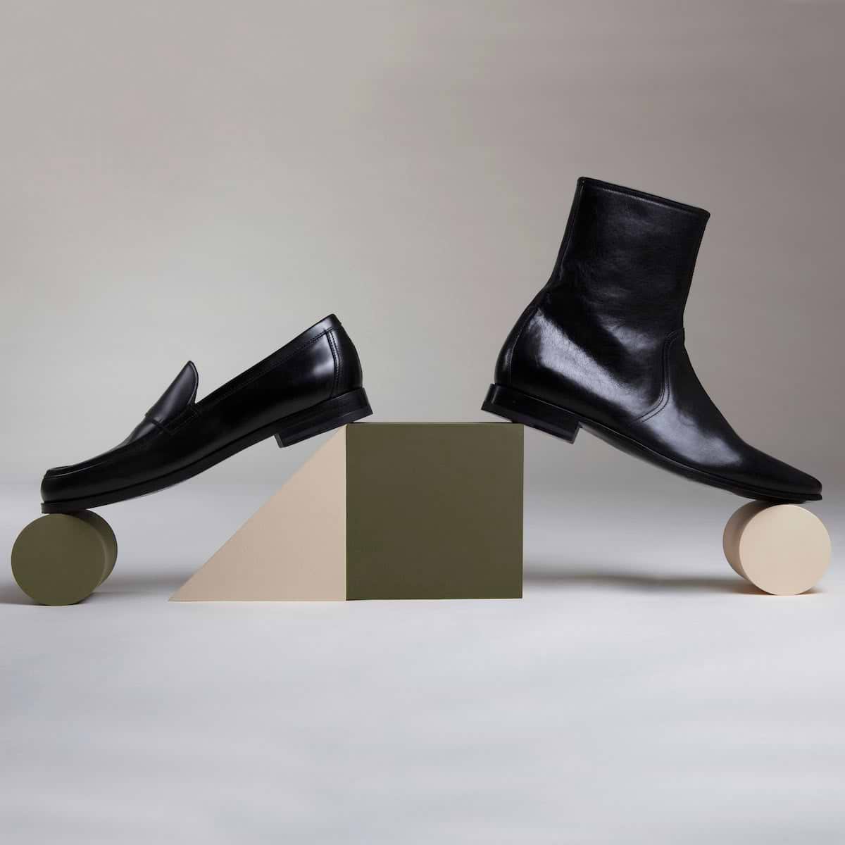 Pierre Hardy MOCASSIN HARDY, cuir de veau noir, vue 6