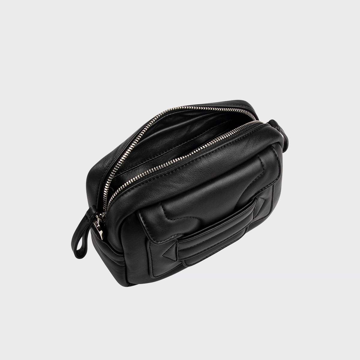 Pierre Hardy ALPHA PAD BOX BAG, black lambskin, view 2