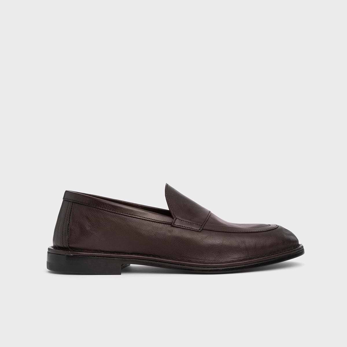 Pierre Hardy NOTO LOAFER, soft loafer in dark brown kangaroo leather, view 6