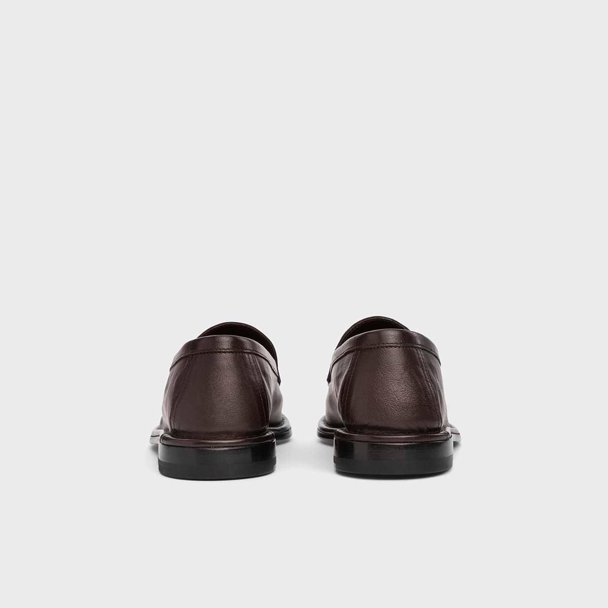 Pierre Hardy NOTO LOAFER, soft loafer in dark brown kangaroo leather, view 5