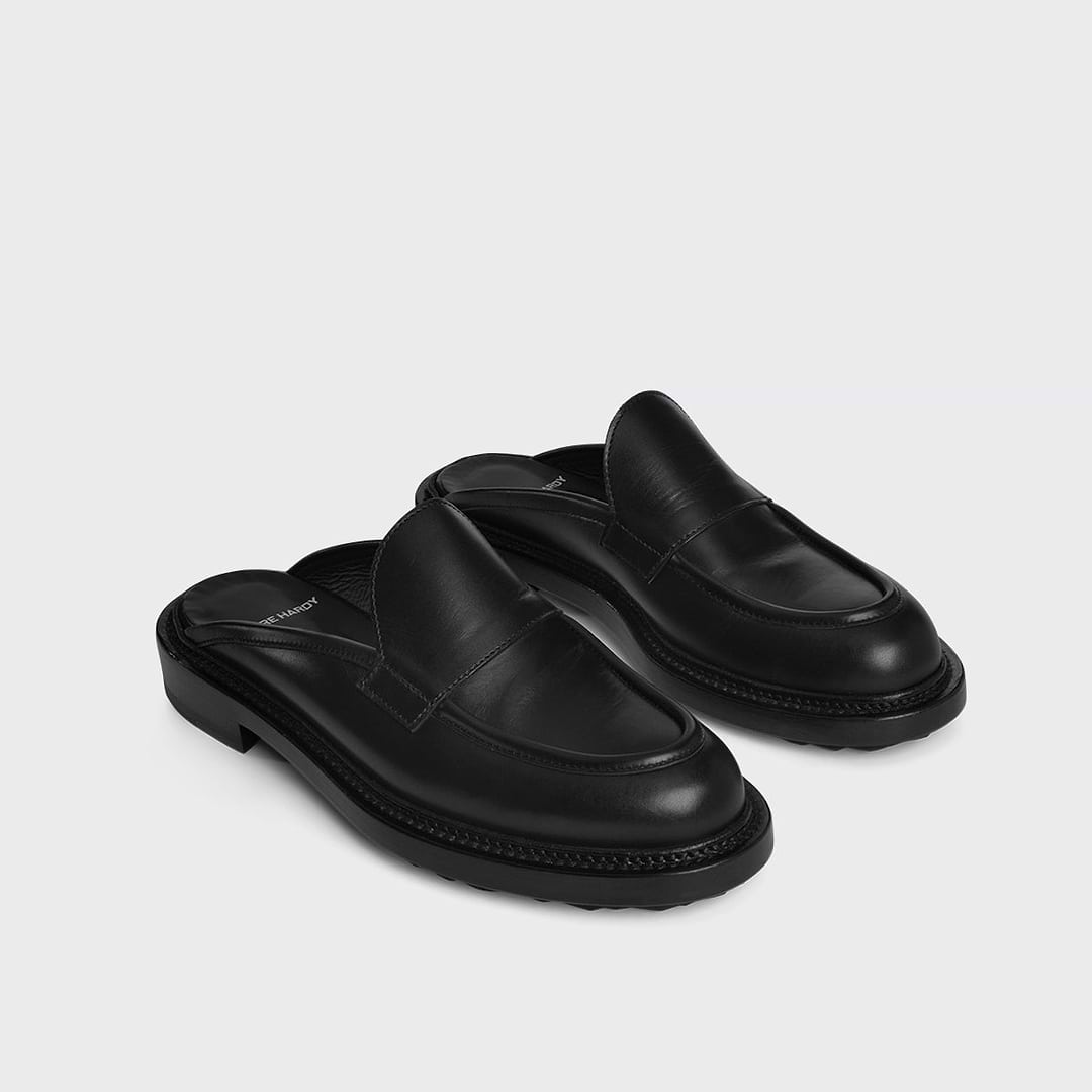 Pierre Hardy JOHN MULE, black calfskin, view 7