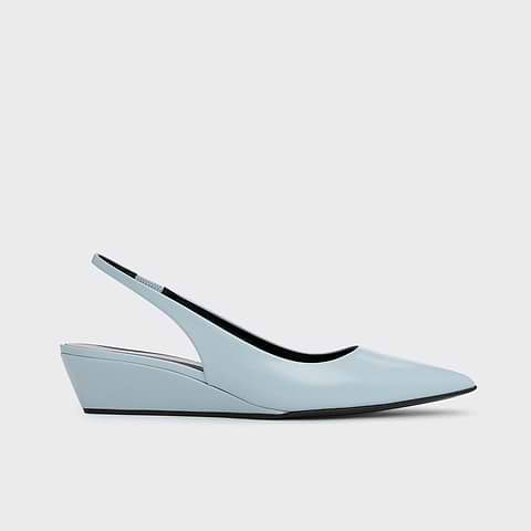 Pierre Hardy AMBER SLINGBACK, light blue kidskin