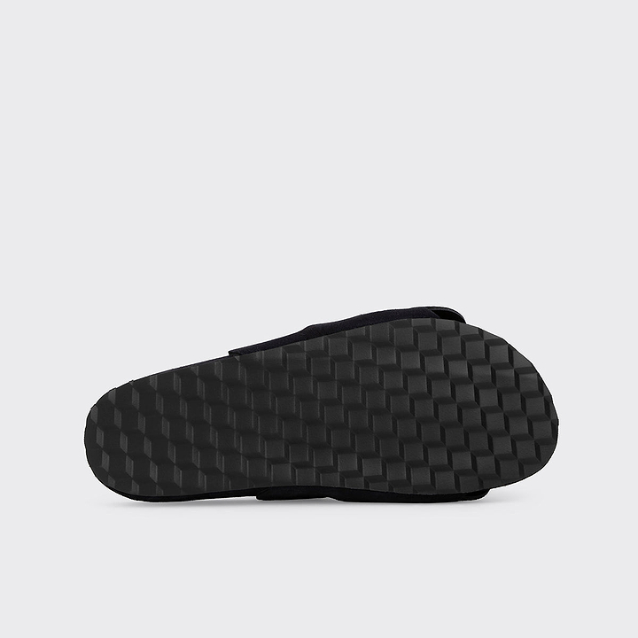 Pierre Hardy BEACH BULLES, navy suede calfskin, view 4