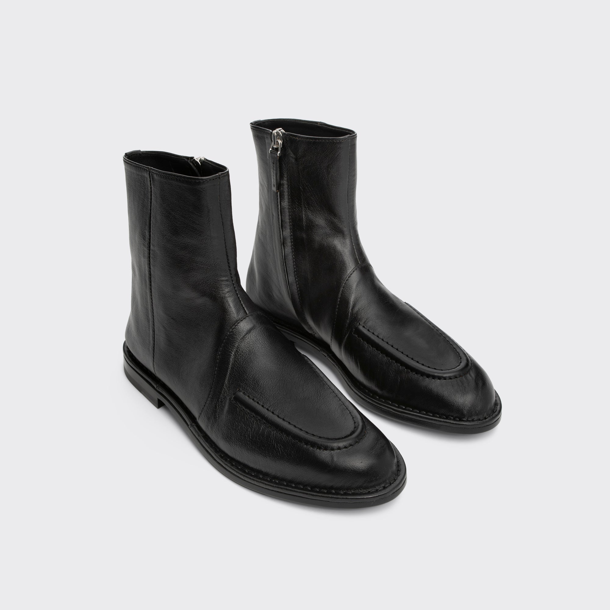 Pierre Hardy NOTO BOOTS, black kangaroo leather, view 3